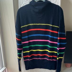 Colorful Striped Cashmere Sweater